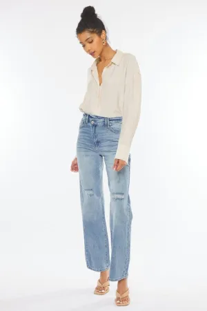 90's Wide Leg Straight Jeans