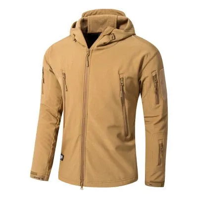 Ashore Shop Men's Waterproof Windproof Tactical Military Jacket