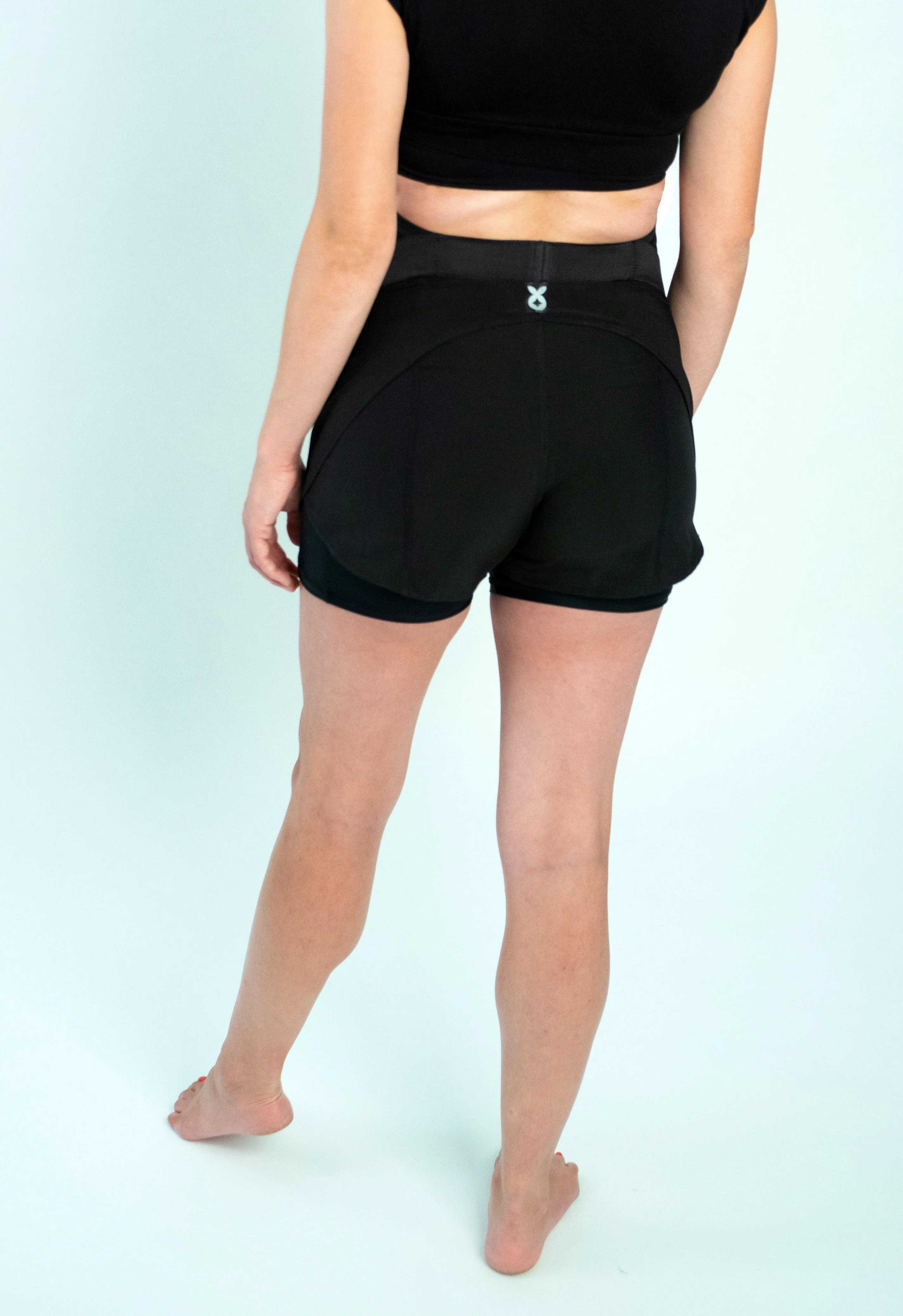 Bella Maternity Yoga Shorts with Mumband®