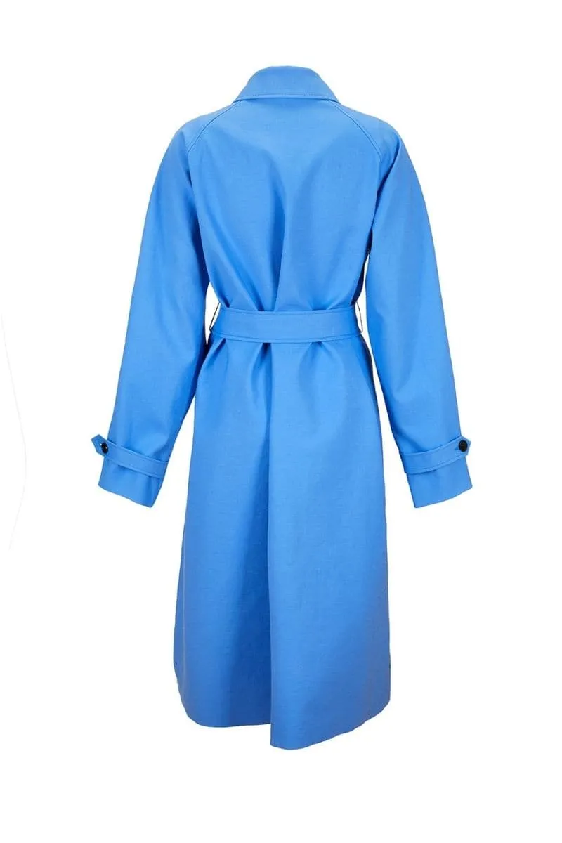 BLUE TRENCH COAT