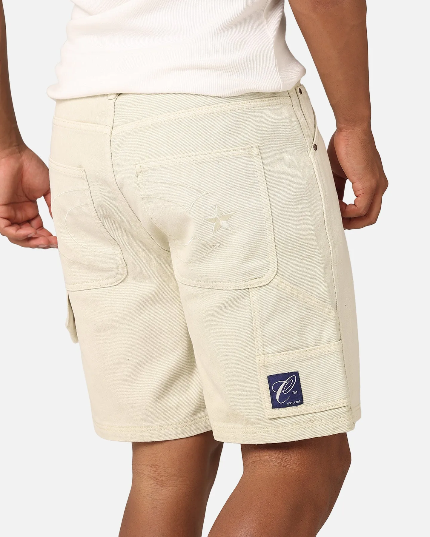 Carre C-Star Denim Shorts Stone