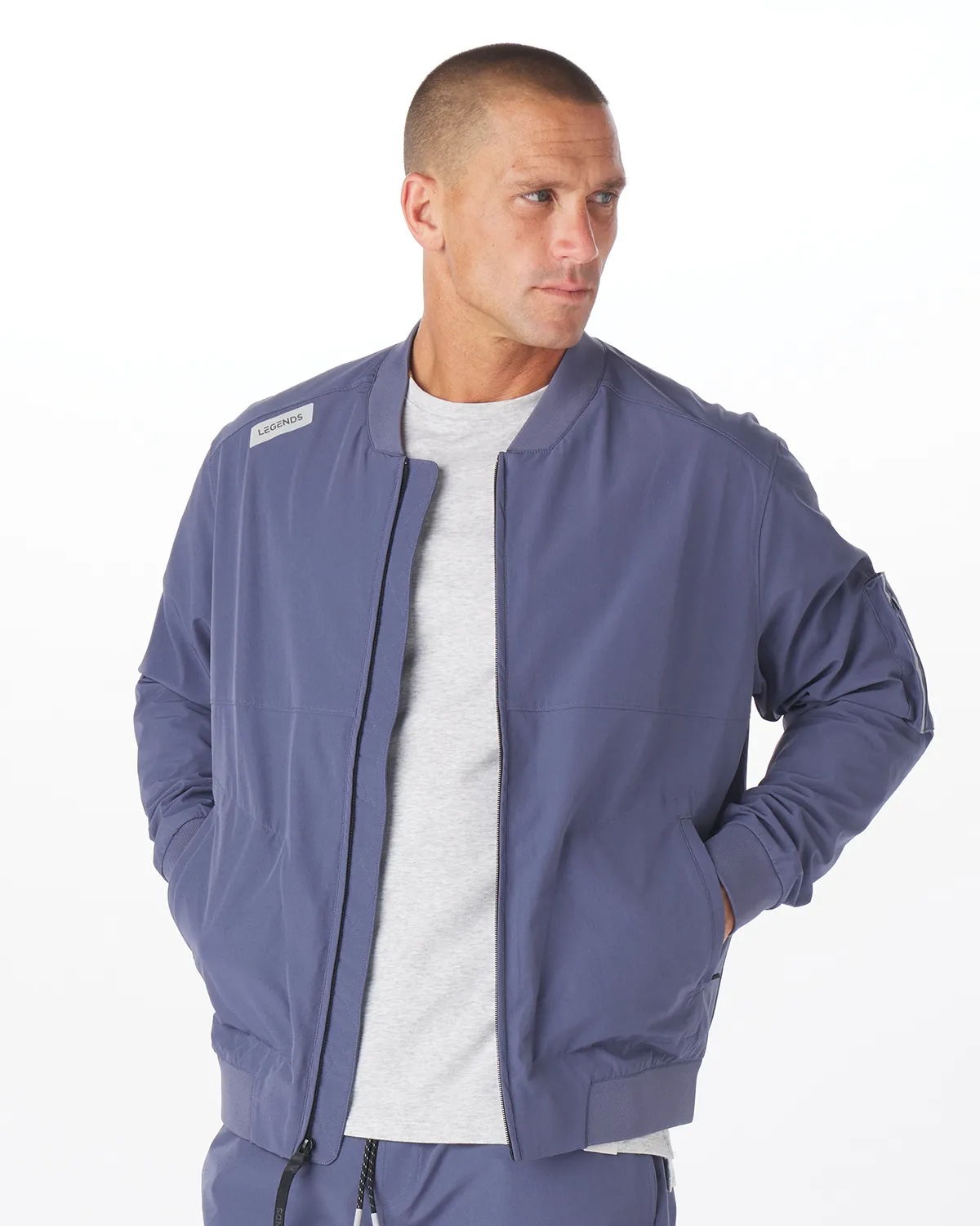 Carson Bomber Jacket Nightshadow