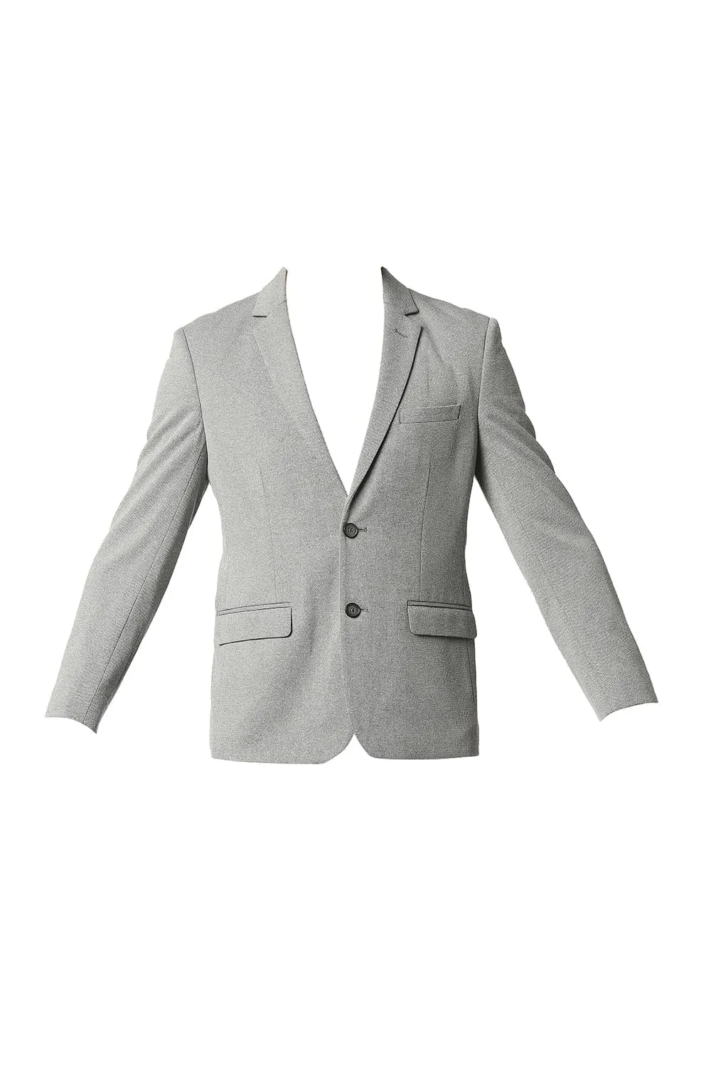 Comfort Fit Broken Twill Knit Blazers