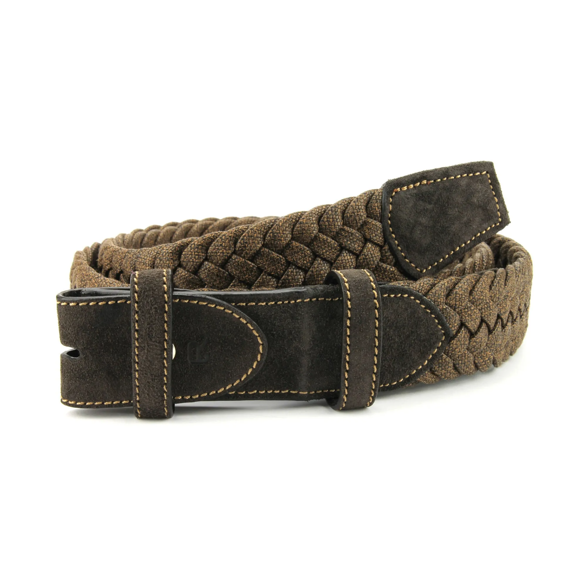 Connery Stretch Cotton Marl Handweave Belt Strap