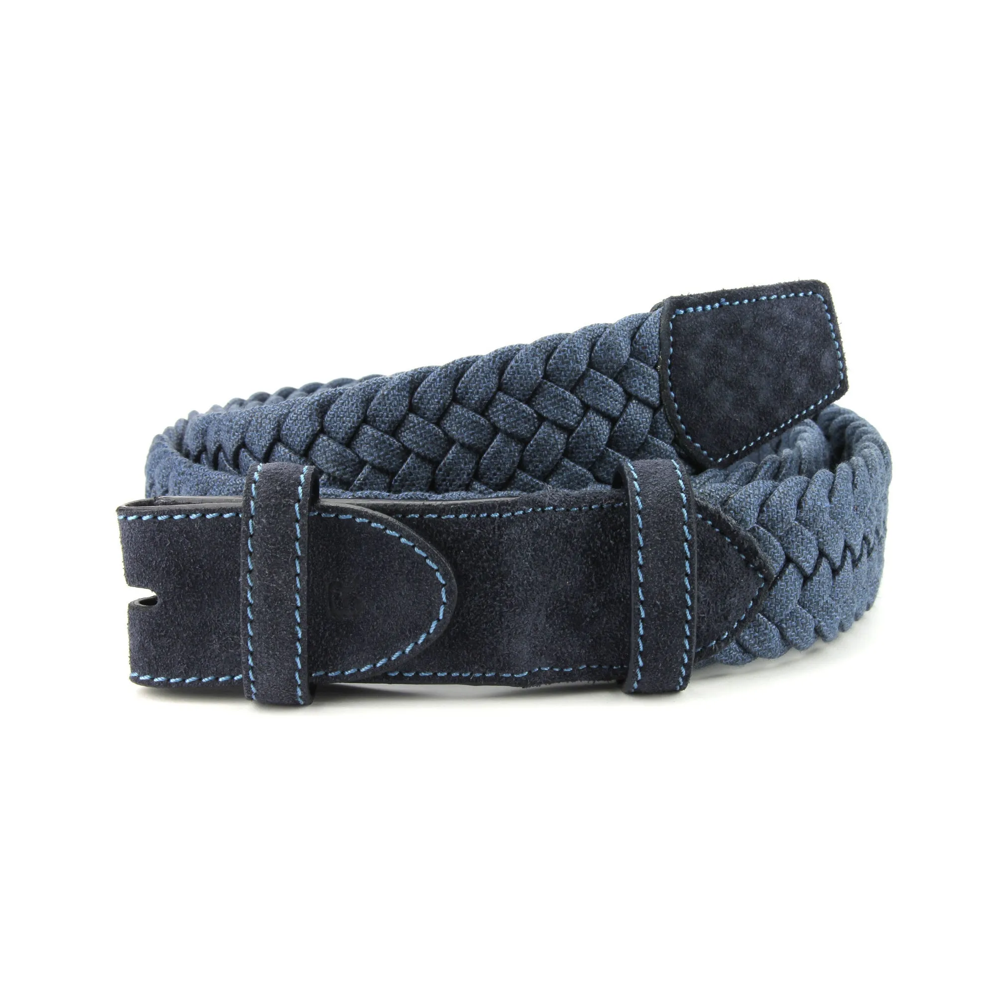 Connery Stretch Cotton Marl Handweave Belt Strap