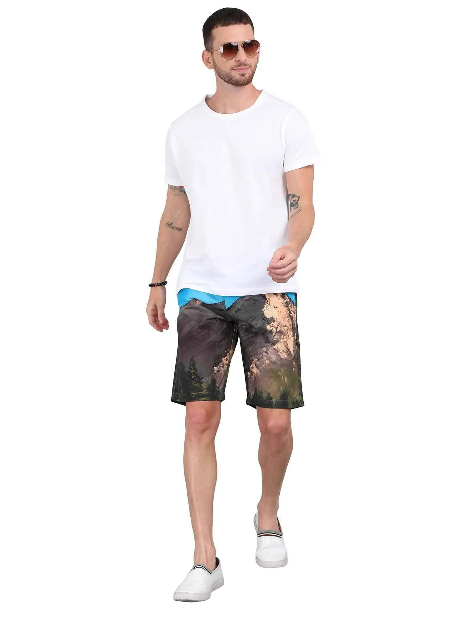 Digital Printed  Cotton Short