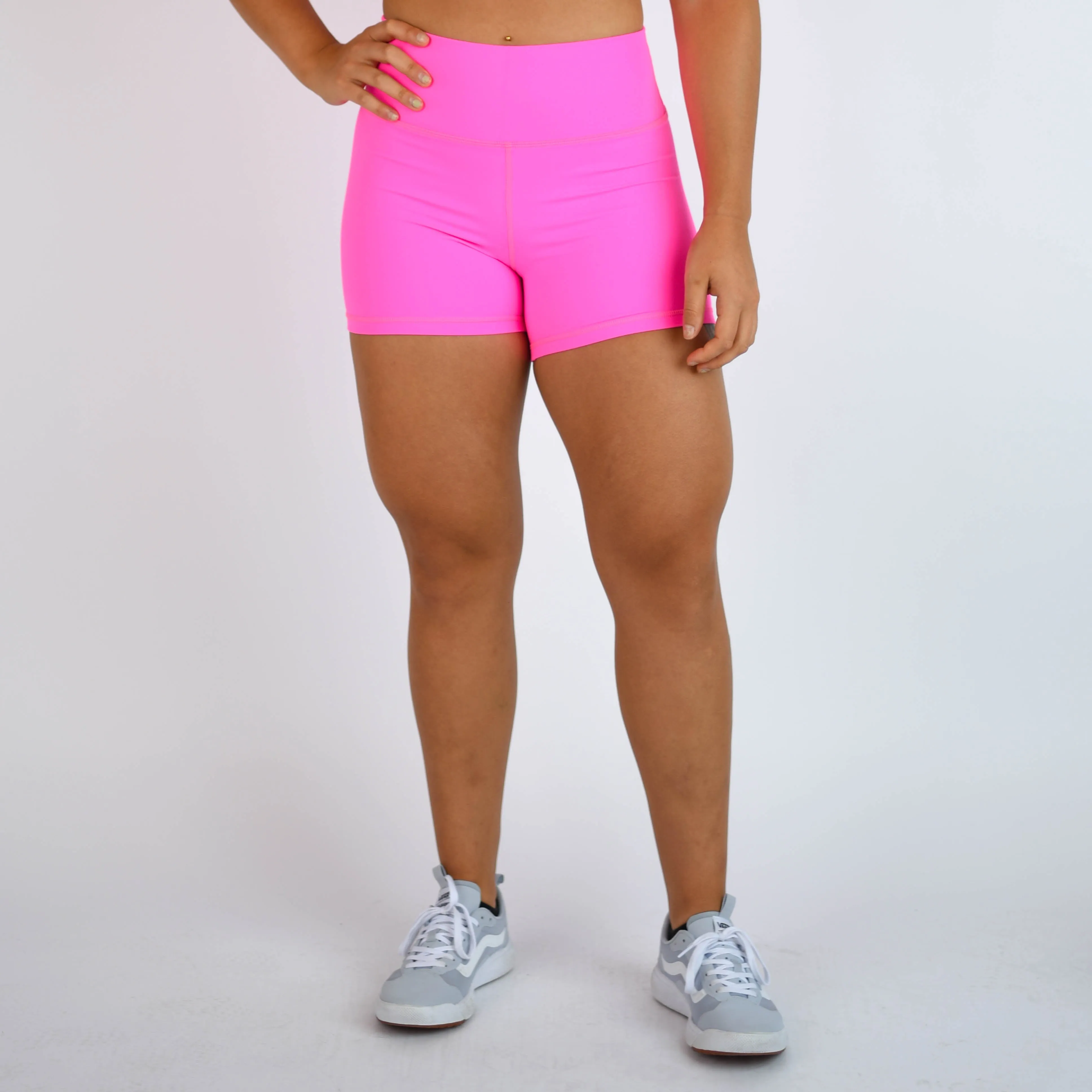 FLEO Neon Pink Shorts (True High)