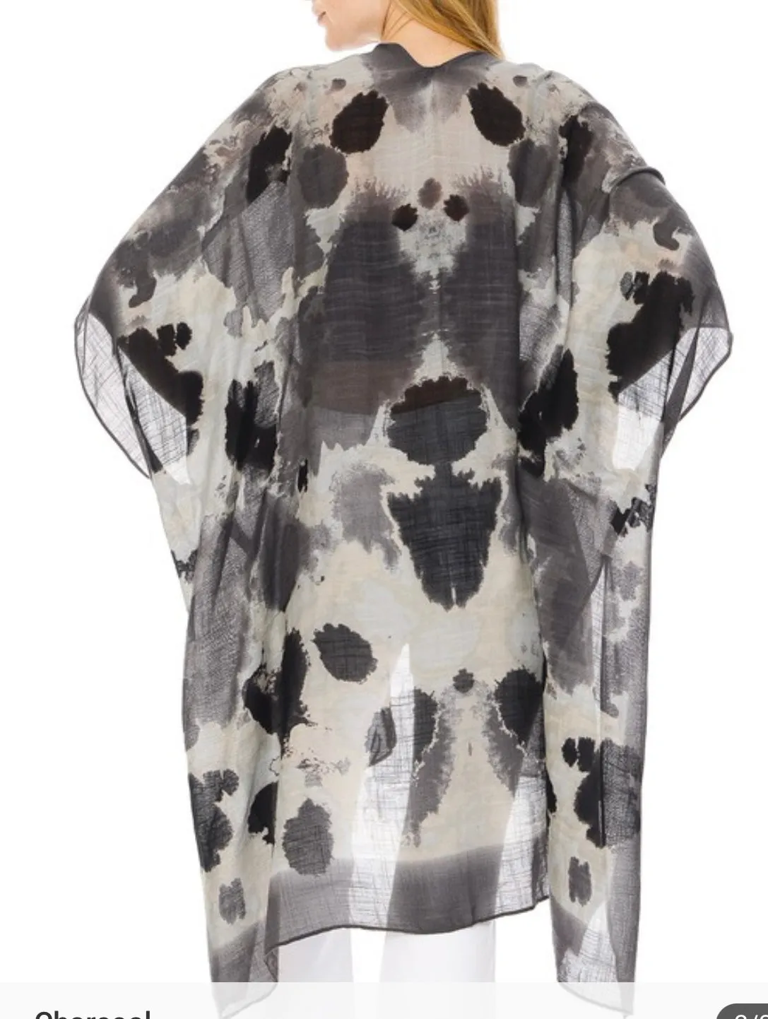 Flowing Batwing Kimono/Coverup