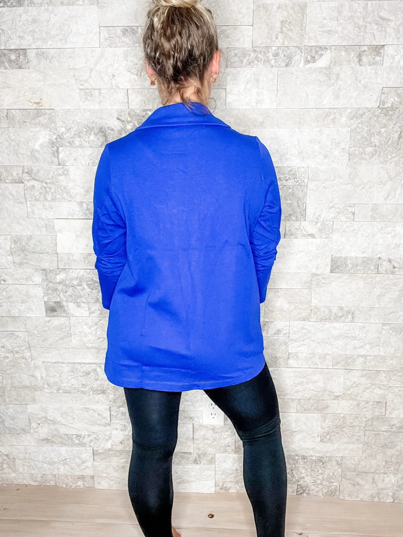 Girl Boss Blazer in Royal Blue (S-XL)