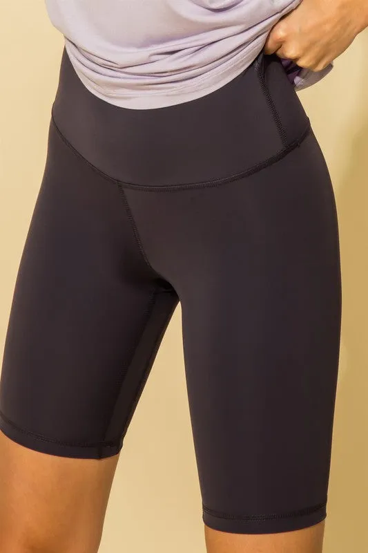 High Waisted Bike Shorts