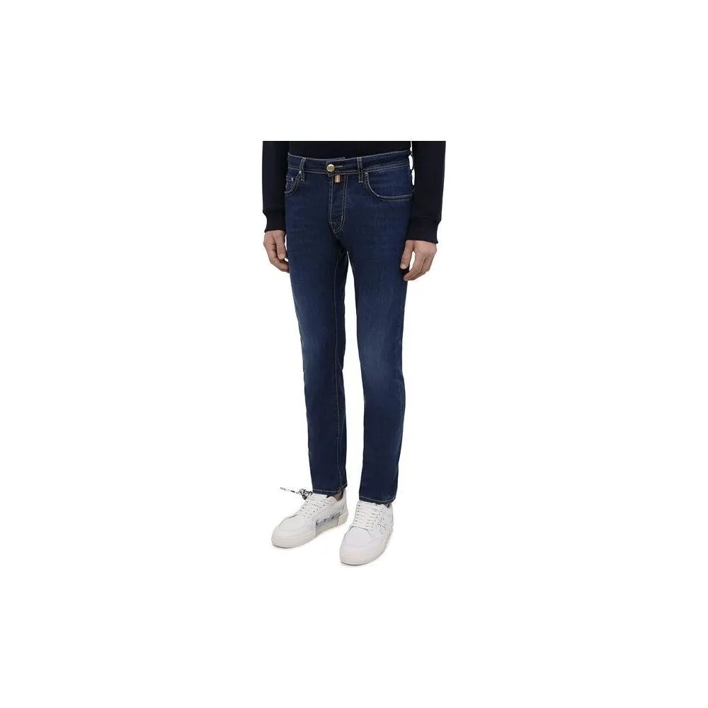 Jacob Cohen Sleek Slim Fit Premium Denim Essentials