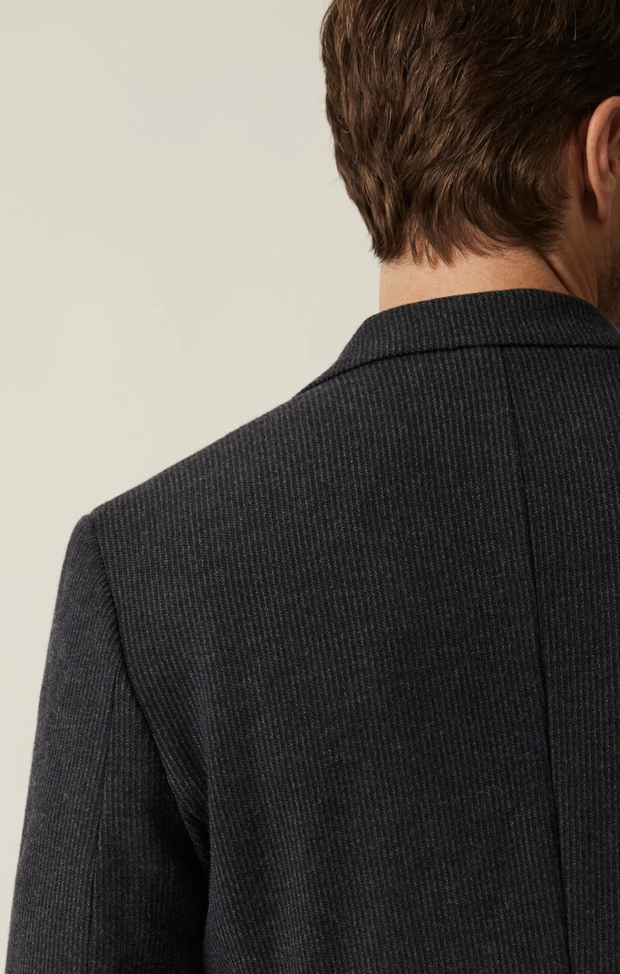 Matteo Structured Blazer In Dark Grey