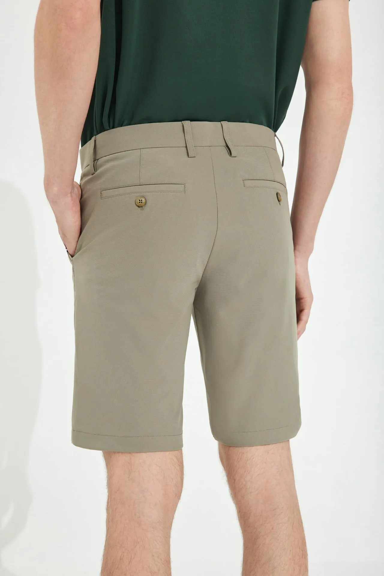 Soft Multi-Way Stretch Shorts in Smart Fit