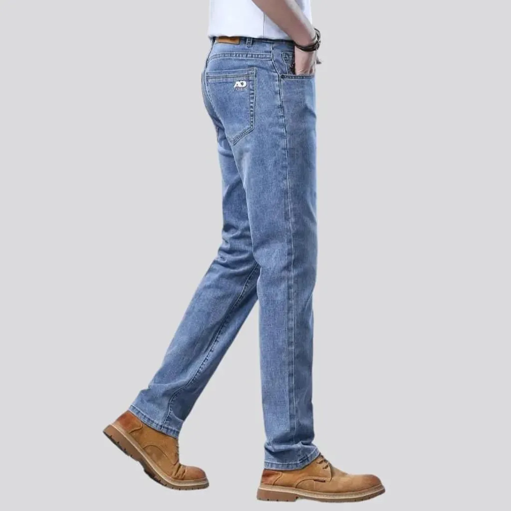 Tapered men's ground jeans